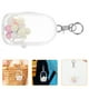 thumbnail image 2 of Mini bolsa de almacenamiento para muñecas con llavero, vitrina transparente, llavero, minibolsa para figuras, 2 of 6