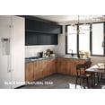 thumbnail image 4 of Kitchen Radiance Collection Natural Teak & Black Color Base Size 9Ft Wide, 4 of 6