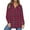 E-Rose Red, variant on UVN Plaid Shirt for Women Oversized Flannel Long Sleeve Shirts Casual Button Down Blouse Tops with Pockets