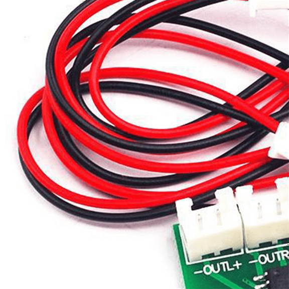 PAM8403 Mini Digital Audio Amplifier Board 4 Channels 3W X 4 DC 5V Stereo Sound AMP A156 with Cable for Speaker,1 x Audio Amplifier Board