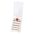 thumbnail image 1 of 5 unids/set accesorios de decoración de correa de reloj deportivo jinwen anillos de banda bucles, 1 of 8