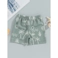 thumbnail image 4 of Suealasg Toddler Boys Swim Trunks 6M 1T 2T 3T 4T Shell Print Elastic Waist Swim Shorts Kids Baby Boys Summer Swimsuit Bathing Suit Beachwear 0-4 Years, 4 of 8