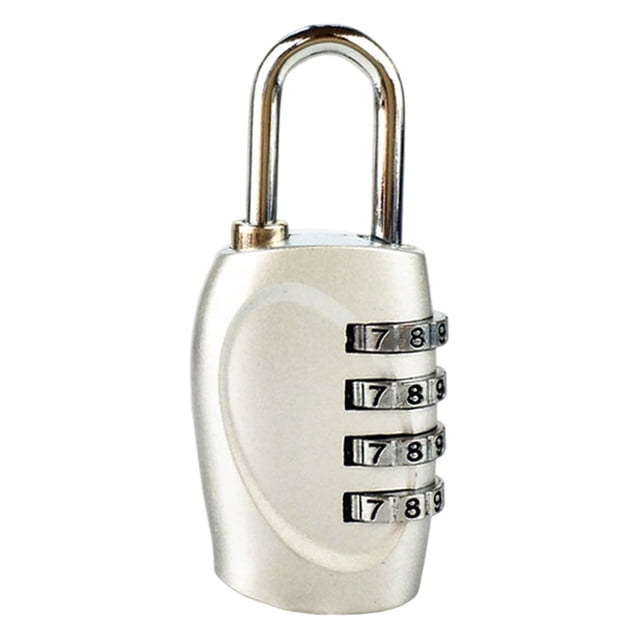 4Digit Password Combination Padlock Lock for Lockers Luggage Toolboxes Gym School Cabinet Faucet Hardware Setfaucet Accessories Kitchen Faucet Parts Bathroom Faucet Parts Plumbing Fixtures Tap Hardwa