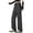 Dark Gray, variant on Staron Women's Workwear Waterproof Outdoor Hiking Pants Long Casual Loose Elastic Waist with Pockets and Drawstring, Khaki S