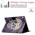 thumbnail image 4 of Allytech Case for Lenovo Tab M10 HD TB-X505F TB-X505L/ Tab M10 10.1"(TB-X605F), Kickstand PU Leather Shockproof Flip Wallet Auto Sleep Wake Case for Lenovo Tab TB-X505F/X505L/X605F, Skeleton, 4 of 6