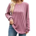 thumbnail image 4 of Towmus Womens Sweaters Dressy Pleated Womens Tunic Tops Casual Blouses Fashion Long Sleeve Shirts for Women, 4 of 6