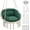 Green, variant on CZMDZH Hammock Chair Hanging Swing Chair with Large Thick Cushions, Outdoor Hanging Chair with Macrame Cotton Rope for Indoor, Outdoor, Bedroom, Balcony, Holds 350 Lbs, Green