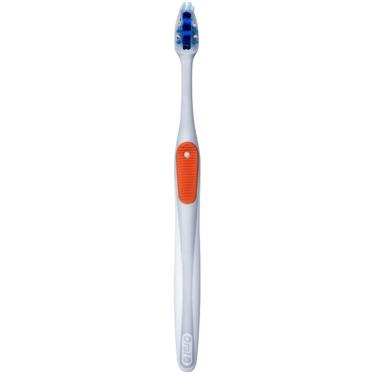Oral-B CrossAction Compact Toothbrush, Soft 23, Pack of 6 (Colors