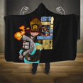 thumbnail image 2 of Shinra Kusakabe Fire Force Hooded Blanket Anime Style Ts04, 2 of 5