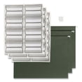 thumbnail image 4 of 100% Recycled Hanging File Folders with ProTab Kit, Letter Size, 1/3-Cut, Standard Green | Bundle of 10 Kits, 4 of 8