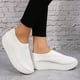 thumbnail image 1 of Zapatos individuales con plataforma para mujer, zapatillas ligeras, mocasines, plataforma plana, sin cordones, para senderismo, boca poco profunda, zapatos vulcanizados informales41 Gao Jinjia LED, 1 of 2