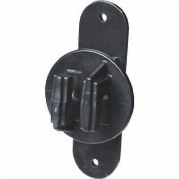 WOOD POST INSULATOR BLACK 25 PACK