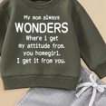 thumbnail image 4 of HCNTES Baby Boy Winter Clothes Baby Boy Clothes Fall 6 12 18 24 Months 2T 3T Football Long Sleeve Letter Wonders Printed Pullover Tops & Pant Sets Toddler Winter Outfits, 4 of 4