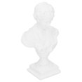 thumbnail image 2 of Statue, With Non-Slip Pad Beautiful Non- Sculpture, For Bookcase Shelves BS-1023 White S, 2 of 8