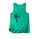 thumbnail image 5 of Camisetas sin mangas para las mujeres 2024 Camiseta sin mangas para mujer, camisetas de verano sin mangas, camiseta de vacaciones informal con gráfico de ramo de flores (Green, M), 5 of 6