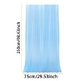 thumbnail image 6 of Sheer Tulle Backdrop Curtain Wedding Baby Shower Backdrop Bridal Shower Birthday Party Photo Background Home Decor Event Decorations Celebration Photography Fabric Display, 75x250cm, 6 of 7
