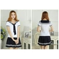 thumbnail image 2 of Traje de marinero japonés para niñas, uniforme escolar para estudiantes, traje bonito, camiseta + falda Lolita, 2 of 4