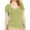 Green, variant on Deep V Neck T Shirts for Womens Slim Fit Short Sleeve T Shirts Tops