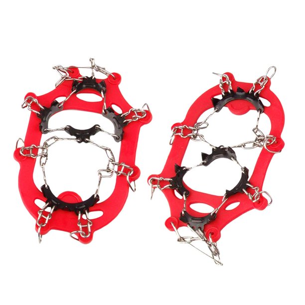 Fácil de Poner Y Quitar. Portátil, Liviano, Se Puede Guardar en Una Pequeña Rojo UE 28-39 Sunnimix Apretones de zapato de hielo