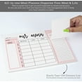 thumbnail image 2 of Inkdotpot Weekly Meal Planner Notepad 7"x10 , "Our Menu" Magnetic Meal Planning Pad with Tear Off Grocery Shopping List for Fridge- Kitchen & Home - 54 Sheets -2F, 2 of 7
