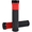 Red And Black, variant on Mosiee Mountain Bike Grips for Trail Riding Ergonomic Hand Profile Includes Hex Wrench Brown And Black