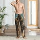 thumbnail image 2 of Fotbe desert Man Shepherd Dog Pantalones de Pijama para Hombre, Pantalones de Dormir, Pantalones de Casa con Cintura Ajustable y Bolsillos-3X-Large, 2 of 6