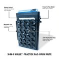 thumbnail image 2 of Drummer Wallet Drum Pad, Snare Mute & Wallet All-In-One, 2 of 7