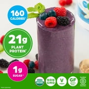 Orgain Organic Vegan 21g Protein + 50 Superfoods Powder, Plant Based Shake Drink, Vanilla Bean 2.02lb