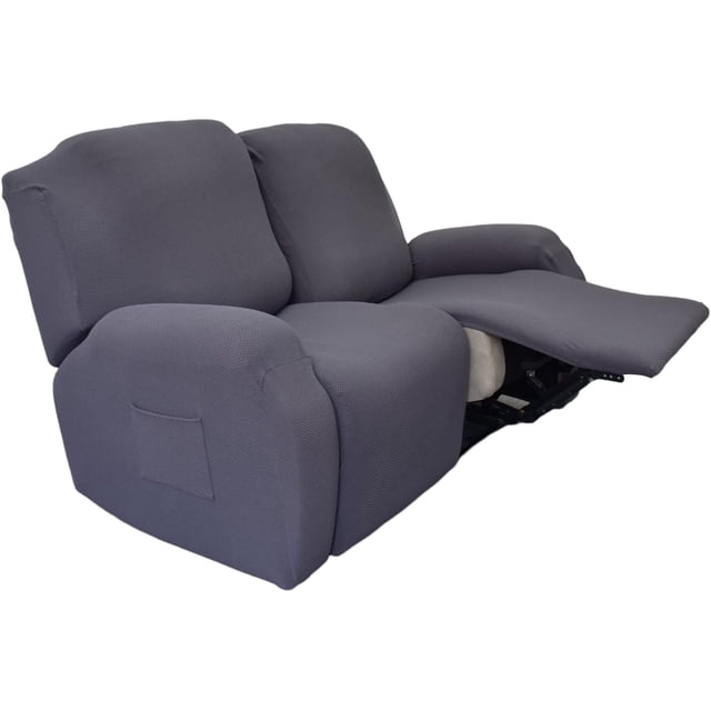 Recliner Slipcovers -Pieces Lazyboy Recliner Covers Recliner Couch Covers Recliner Chair Cover Non Slip Reclining Slipcovers with Storage Pockets Furniture Protector for Living Room