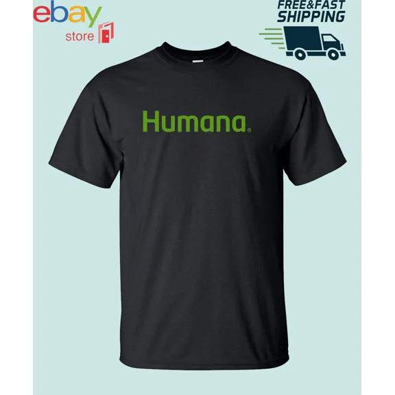 New Shirt Humana Health Insurance Men's logo t shirt S - 5XL American Funny USA