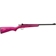 DO NOT PUBLISH Crickett 225 Crickett Bolt Action Rifle, 22 Long Rifle, 16.12", Pink Laminate Stock, Blue Finish