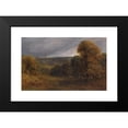 thumbnail image 2 of Bernard Walter Evans 24x17 Black Modern Framed Museum Art Print Titled - Windsor Castle from the Great Park, 2 of 5