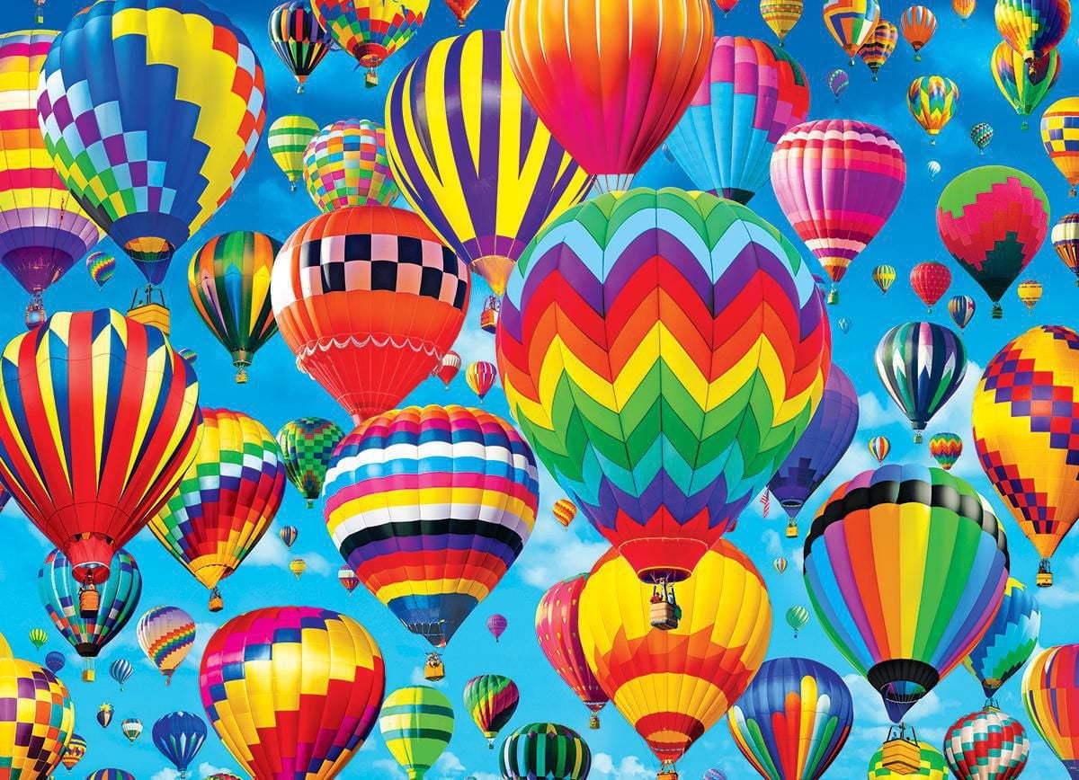 Kodak 1000 Piece Puzzle - Balloons In Flight