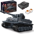 thumbnail image 1 of Set de bloques de construcción Mould King MOC Tiger Tank con mando a distancia, 1 of 7