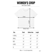 Garfield And Odie Christmas Holly Jolly Hungry Womens Crop Top T-Shirt, Red, Small
