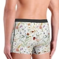 thumbnail image 3 of Goofa Wildflower Watercolor Printed Men's Boxer Briefs Underwear, Moisture-Wicking Underwear, Trunk,Soft and Breathable Cotton Underwear-, 3 of 9