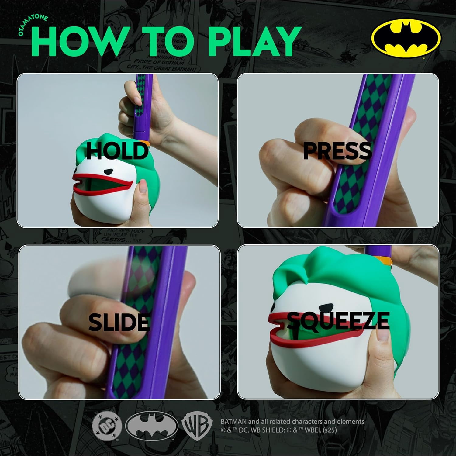Otamatone Deluxe Electronic Musical Instrument for Adults - Joker