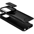 thumbnail image 2 of For Motorola Edge 2025 Ultimate U Design Hybrid with Camera Window Covering - Black, 2 of 4