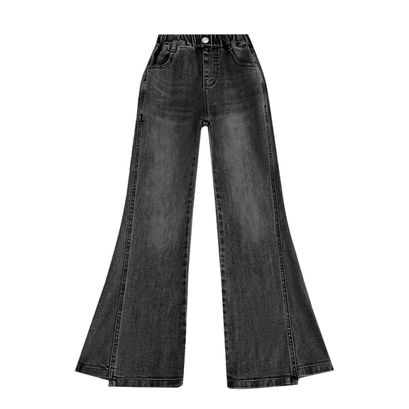 JLMSPLWG Camo Jeans Flare Jeans Low Rise Jeans Baggy Toddler Sweat Pants Petite Flare Pants Girls Yoga Pants Size 14-16 90 Off Clearance Sale, Black 11-12 Years