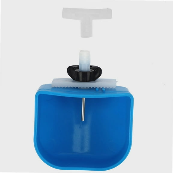 Rabbit Watering System ,Rabbit Waterer,10 Sets Automatic Rabbit Drinker ,Drinking Feeding Bowl with Drain Outlet for Rodent Animal