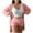 A Pink, variant on Women's Cozy Knit Set 3-Piece Outfits Fuzzy Fleece Warm Hooded Cardigan Crop Top Shorts Set Warm Pajamas Loungewear Sky Blue L