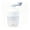 White, variant on Hecteas Manual Ice Shaver Hand Crank Snow Cone Machine Ice Crusher for Home Use Summer Shaved Ice Maker