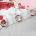 thumbnail image 4 of Homewish Kawaii Ballet Princess Black Out Curtains, Pink Cherry Blossoms Curtains Pack of 2 (42x63 Each), Chic Watercolor Artwork Bedroom Curtains, Blackout Curtains Decor, 4 of 6