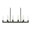 thumbnail image 3 of Elegant Lighting Noemi 10-Light Metal Adjustable LED Pendant in Black/Clear, 3 of 10