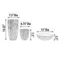 thumbnail image 5 of AFD SET 3 Carmel Gold Vases and Bowl, 5 of 5