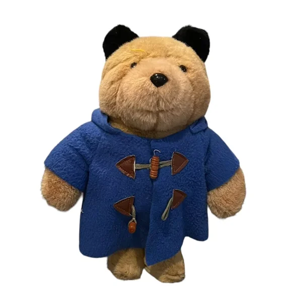 Paddington Bear Plush EDEN Vintage 12” Doll No Hat Vintage