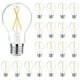 thumbnail image 1 of Bombillas LED DAYBETTER Edison Vintage A19 60 W luz blanca cálida 2700 K base E26 800 lm, 1 of 7