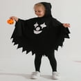 thumbnail image 6 of Usaibhir Kids Glow-in-the-Dark Ghost Costume Boys Girls Boo Hooded Cloak with Scary Face, Halloween Cape for Trick-or-Treating, 6 of 11