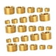 thumbnail image 1 of Kit de 25 tapones NPT Zulema de latón para tuberías 1/8 1/4 3/8 1/2 3/4, 1 of 8