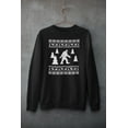 thumbnail image 5 of Sasquatch Black Crew Neck Sweatshirt, 5 of 6